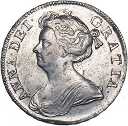 1709 Halfcrown - Anne British Silver Coin - Nice
