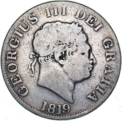 1819 Halfcrown - George III British Silver Coin