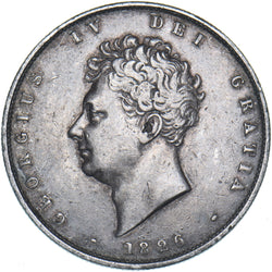 1826 Halfcrown - George IV British Silver Coin - Nice