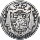 1836 Halfcrown - William IV British Silver Coin