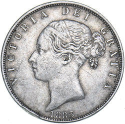 1883 Halfcrown - Victoria British Silver Coin - Nice