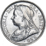 1901 Halfcrown - Victoria British Silver Coin - Very Nice