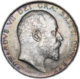 1902 Halfcrown - Edward VII British Silver Coin - Superb