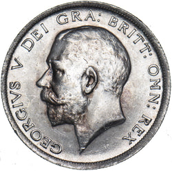1914 Halfcrown - George V British Silver Coin - Very Nice