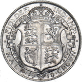 1918 Halfcrown - George V British Silver Coin - Very Nice