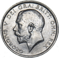 1919 Halfcrown - George V British Silver Coin - Very Nice