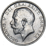 1919 Halfcrown - George V British Silver Coin - Very Nice