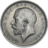 1920 Halfcrown - George V British Silver Coin - Very Nice