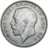 1921 Halfcrown - George V British Silver Coin - Very Nice