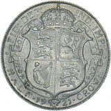 1921 Halfcrown - George V British Silver Coin - Very Nice