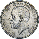 1928 Halfcrown - George V British Silver Coin - Very Nice