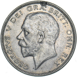 1930 Halfcrown - George V British Silver Coin - Nice