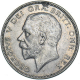 1930 Halfcrown - George V British Silver Coin - Nice
