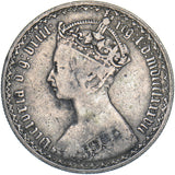 1887 Gothic Florin - Victoria British Silver Coin