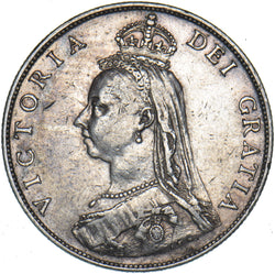 1887 Florin - Victoria British Silver Coin - Nice