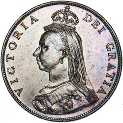 1887 Florin - Victoria British Silver Coin - Nice