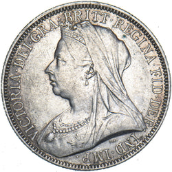 1895 Florin (Davies 836, Dies 1A) - Victoria British Silver Coin - Nice