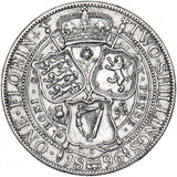 1896 Florin (Very Rare Davies 840, Dies 1A) - Victoria British Silver Coin