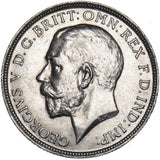 1914 Florin - George V British Silver Coin - Very Nice