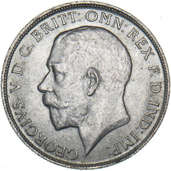 1921 Florin - George V British Silver Coin - Very Nice