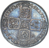 1745 LIMA Shilling - George II British Silver Coin - Very Nice