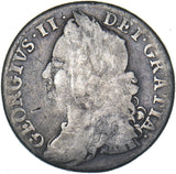 1747 Shilling - George II British Silver Coin
