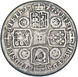 1747 Shilling - George II British Silver Coin