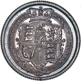 1816 Shilling - George III British Silver Coin - Very Nice