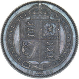 1889 Shilling - Victoria British Silver Coin - Superb