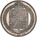 1889 Shilling - Victoria British Silver Coin - Very Nice