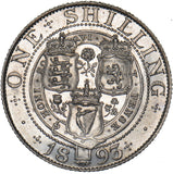 1893 Shilling (Rare Dies 1C) - Victoria British Silver Coin - Superb
