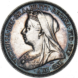 1896 Shilling - Victoria British Silver Coin - Nice