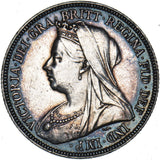 1896 Shilling - Victoria British Silver Coin - Nice