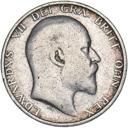 1905 Shilling - Edward VII British Silver Coin