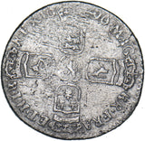 1696 Sixpence - William III British Silver Coin