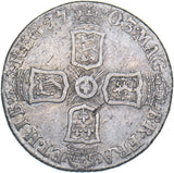 1703 VIGO Sixpence - Anne British Silver Coin - Nice
