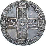 1707 Sixpence - Anne British Silver Coin - Nice