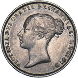 1844 Sixpence - Victoria British Silver Coin - Nice