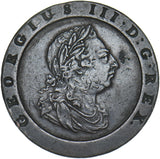 1797 Cartwheel Twopence - George III British  Coin - Nice
