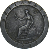 1797 Cartwheel Penny - George III British Copper Coin