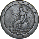 1797 Cartwheel Penny - George III British Copper Coin