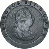 1797 Cartwheel Penny - George III British Copper Coin