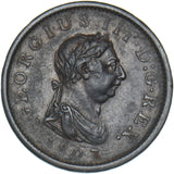 1807 Penny - George III British Copper Coin - Nice