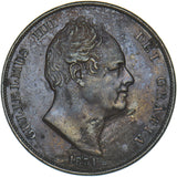 1831 Penny - William IV British Copper Coin