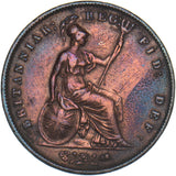 1859 Penny - Victoria British Copper Coin