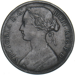 1864 Penny - Victoria British Bronze Coin