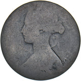 1869 Penny - Victoria British Bronze Coin