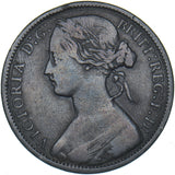 1869 Penny - Victoria British Bronze Coin - Nice