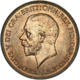 1932 Penny - George V British Bronze Coin - Superb