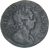 1700 Halfpenny - William III British Copper Coin